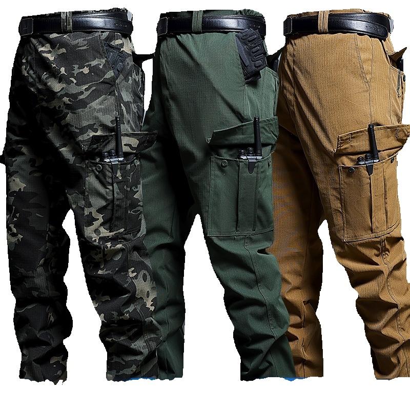 Woodworking Overalls - Men Tactical Training Pants Workshop Mechanical