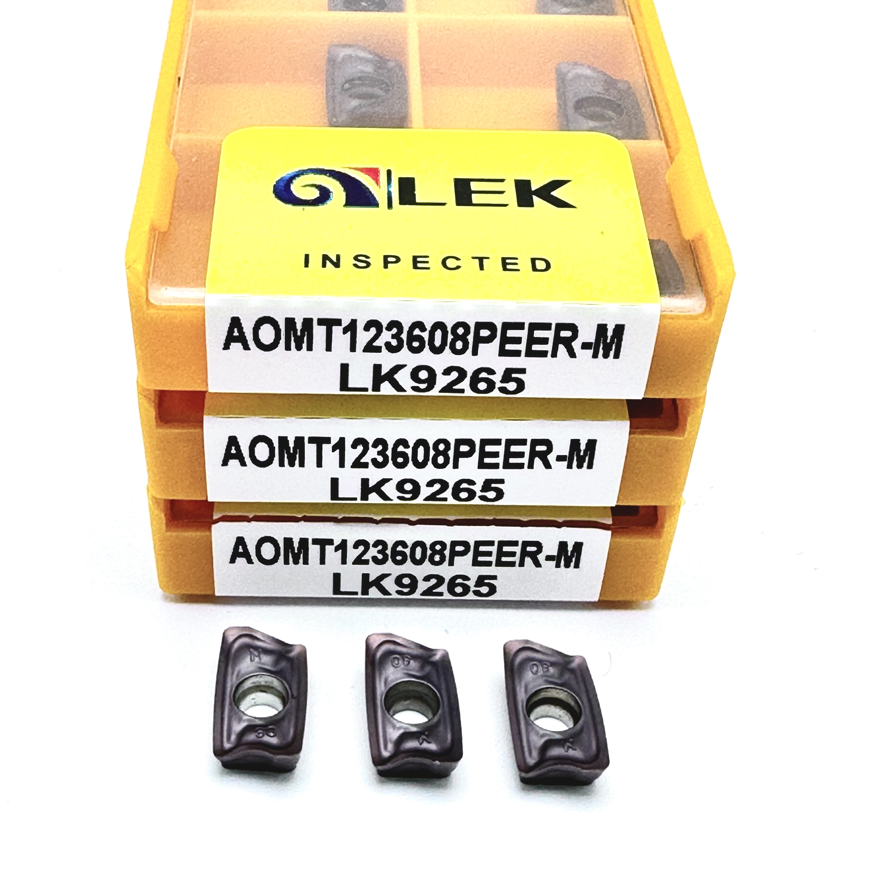 Parting Tool Lathe - AOMT123608PEER LK9265 Milling inserts Carbide inserts