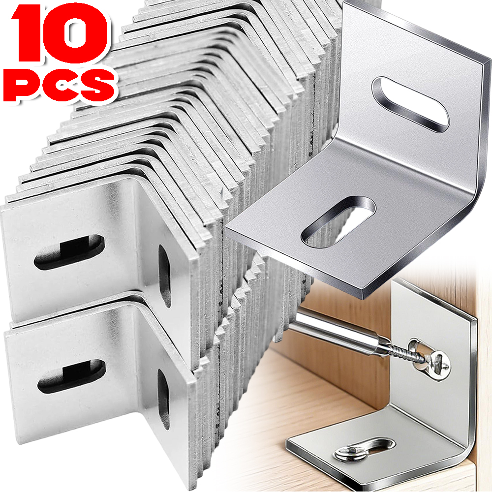 Woodworking Z Clips - 1/4Pcs Corner Bracket Adjustable L-Shaped Connector