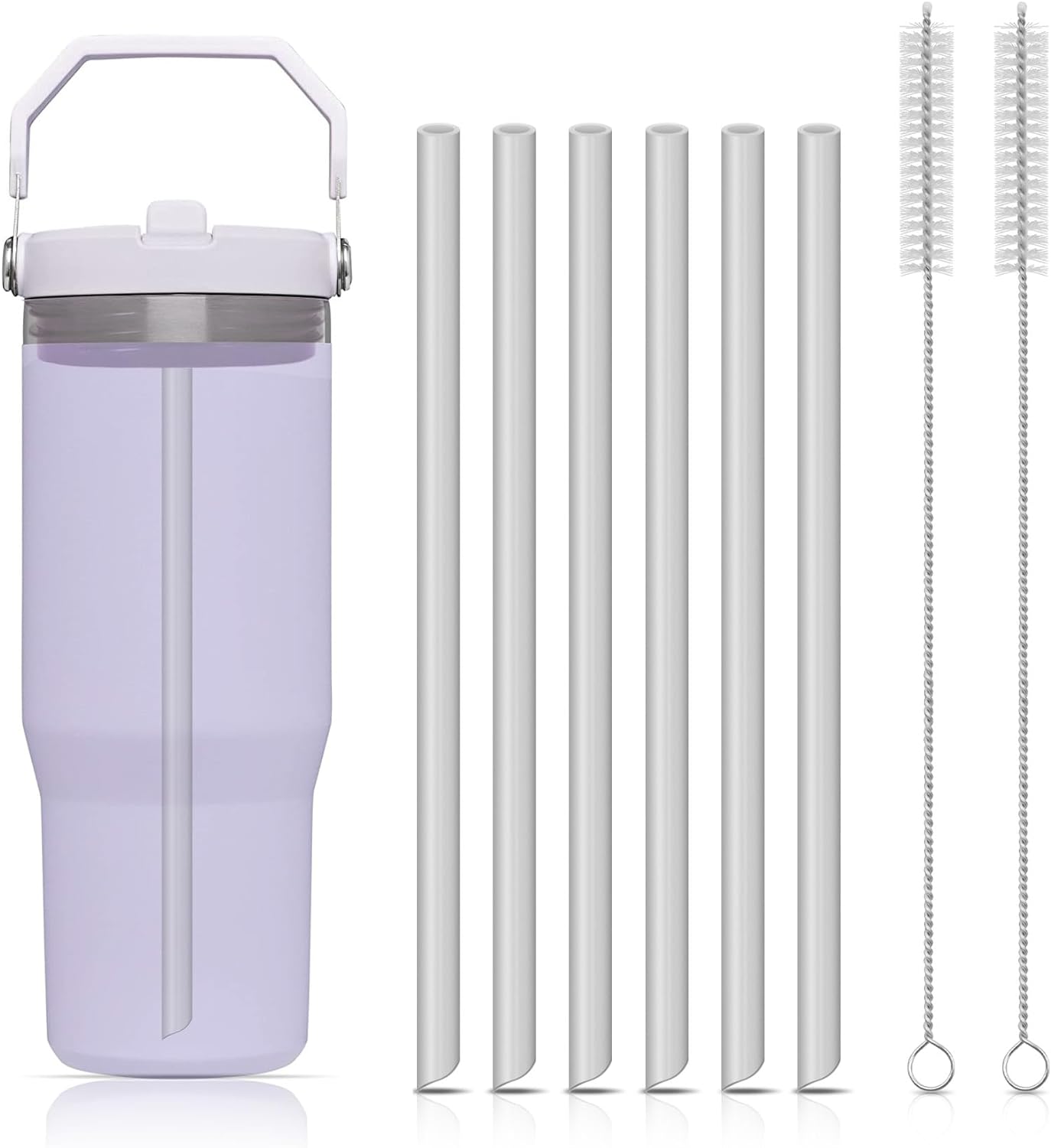 6pcs Reusable Straws Plastic S - Hand Plane Stanley recensione e prezzo