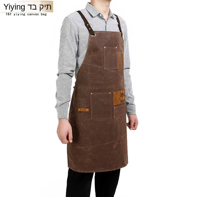 Fashionable Oil Wax Canvas Apr - Woodworking Overalls recensione e prezzo