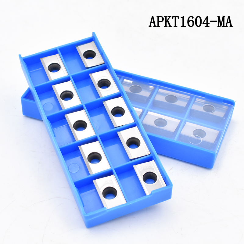 10PCS/LOT APKT1604 MA R0.2 R0. - Parting Tool Lathe recensione e prezzo