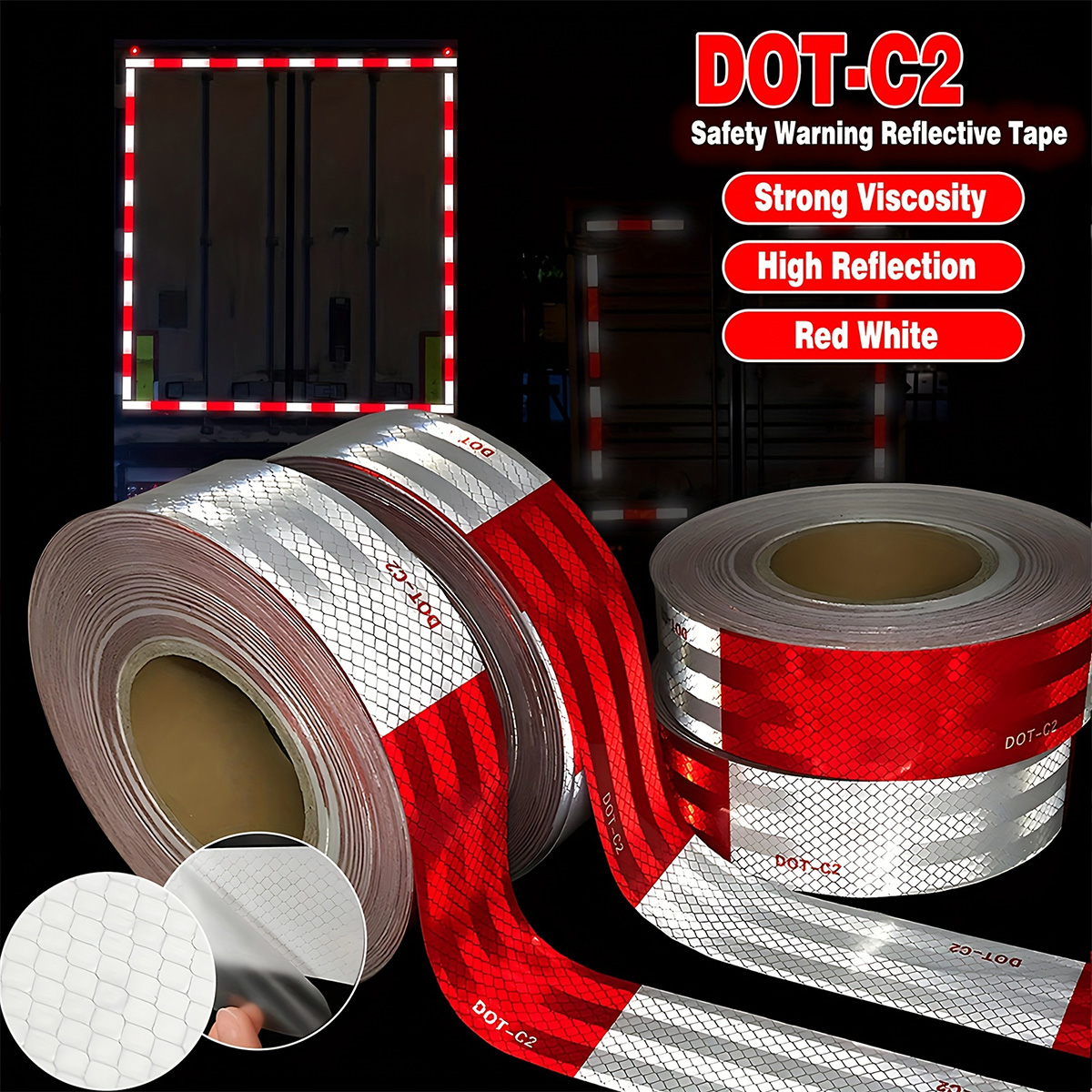 Reflective Safety Tape DOT-C2  - Woodworking Mask recensione e prezzo