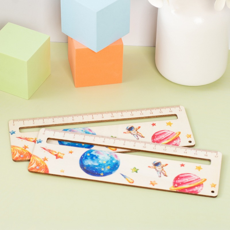 Attractive Wooden Ruler Straig - Woodworking School recensione e prezzo