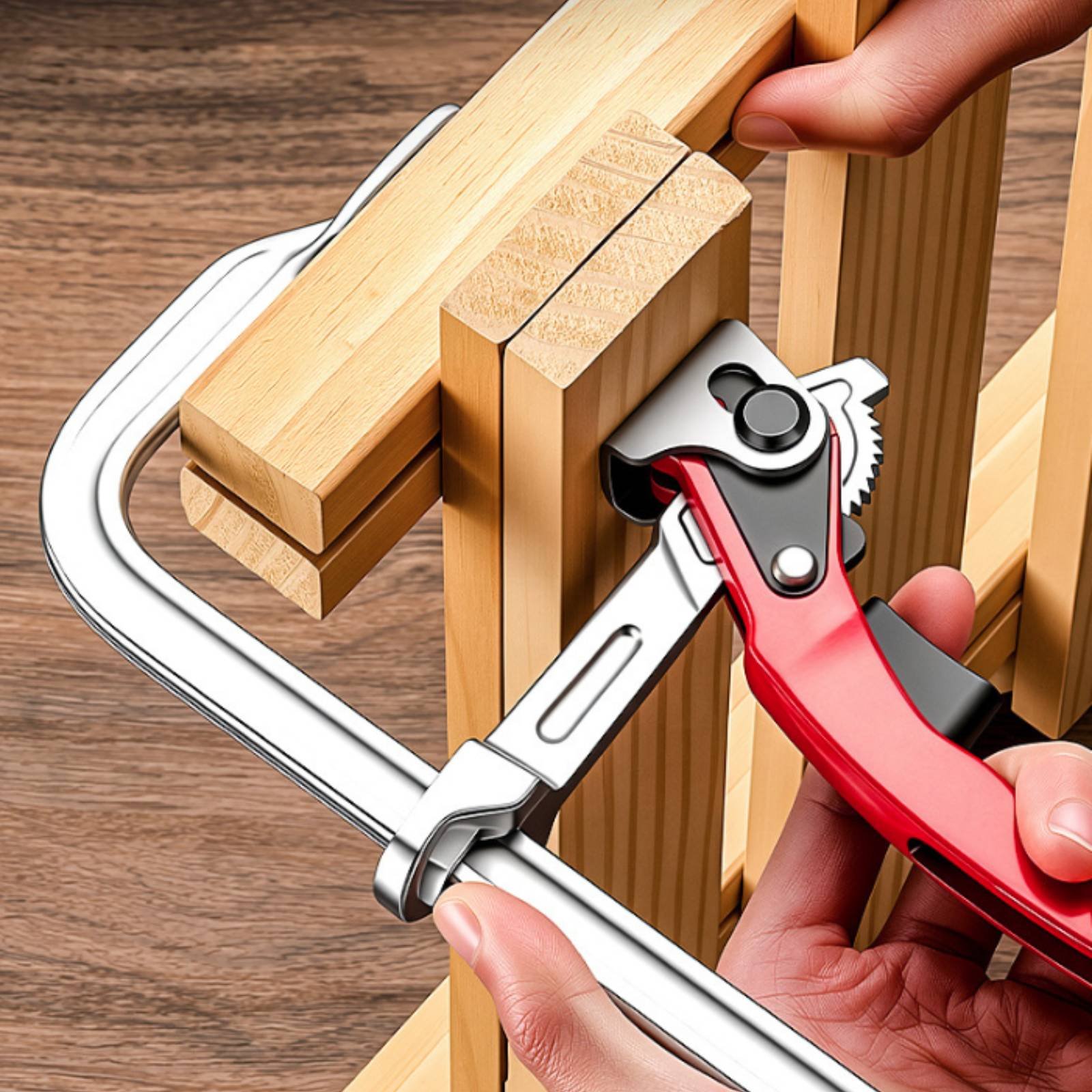 2 Pieces Ratchet F Clamp Indus - Woodworking Industries recensione e prezzo