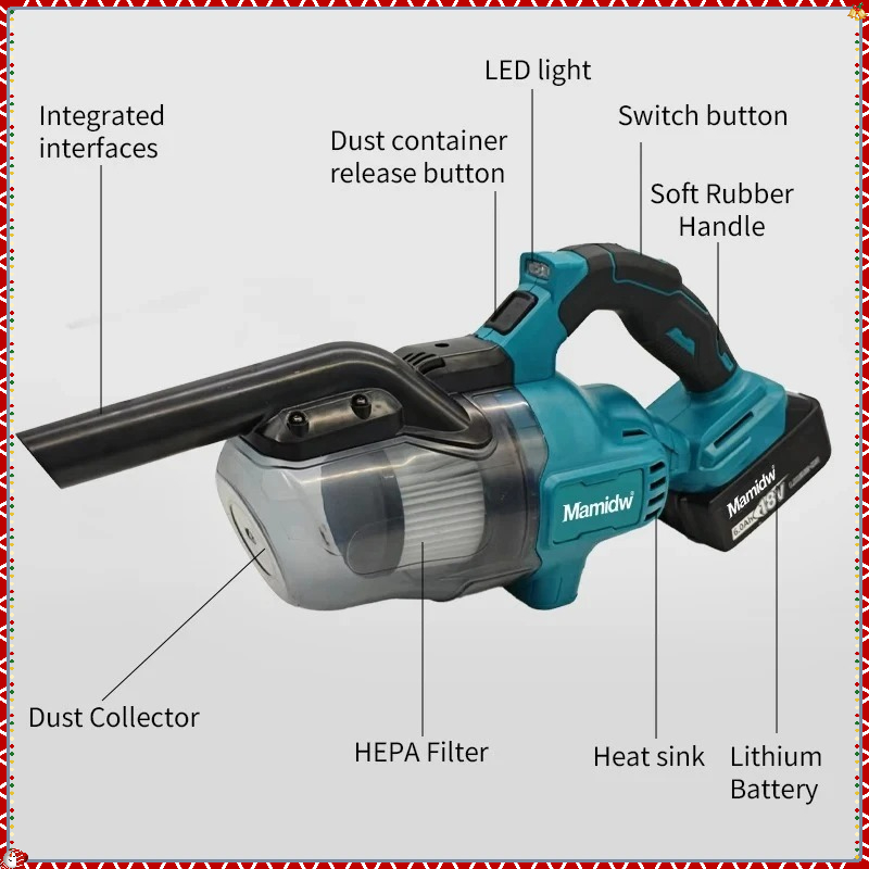 Makita DCV501 Cordless Handhel - Woodworking Vacuum Press recensione e prezzo