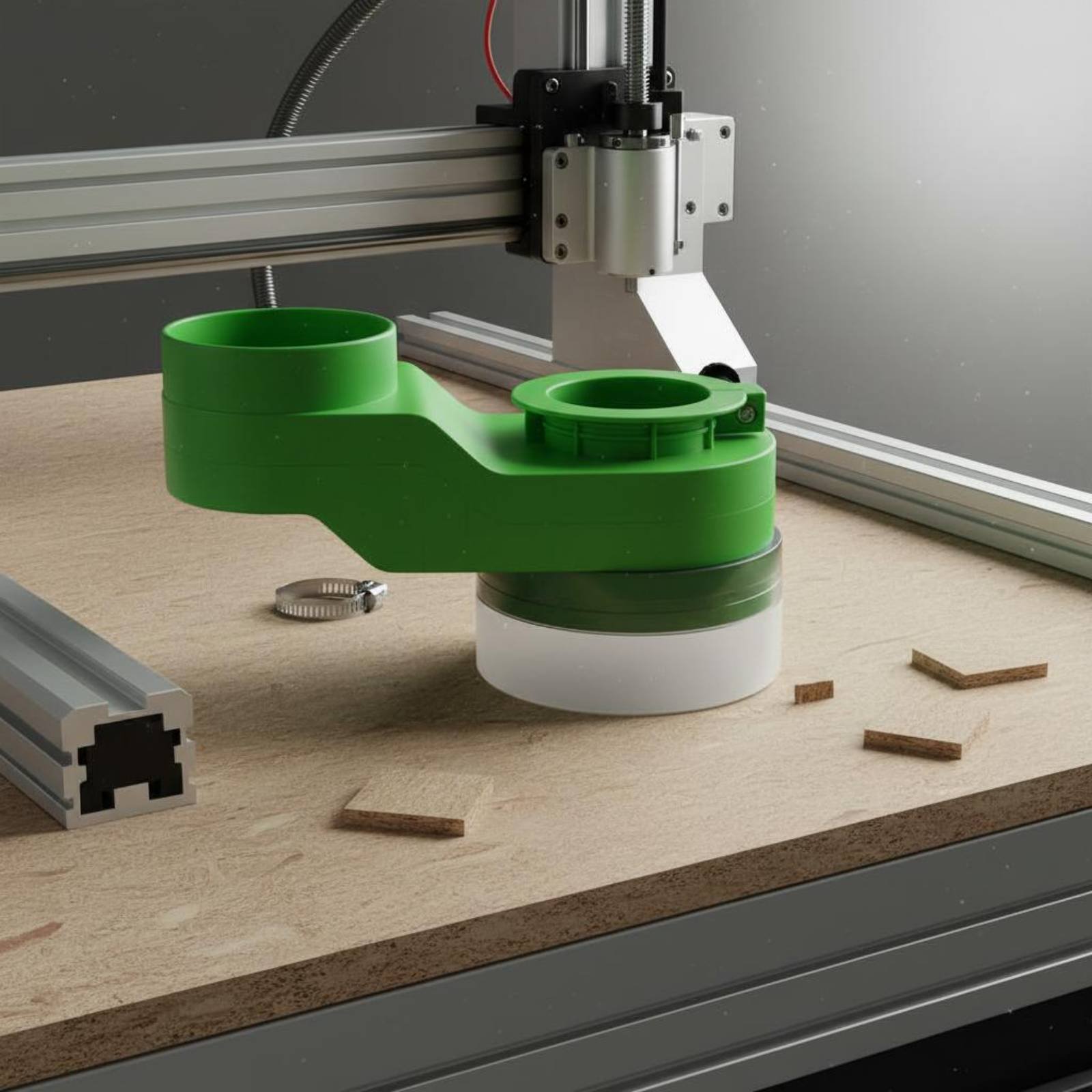 Spindle Dust Cover Clean Cutti - Woodworking Machines recensione e prezzo