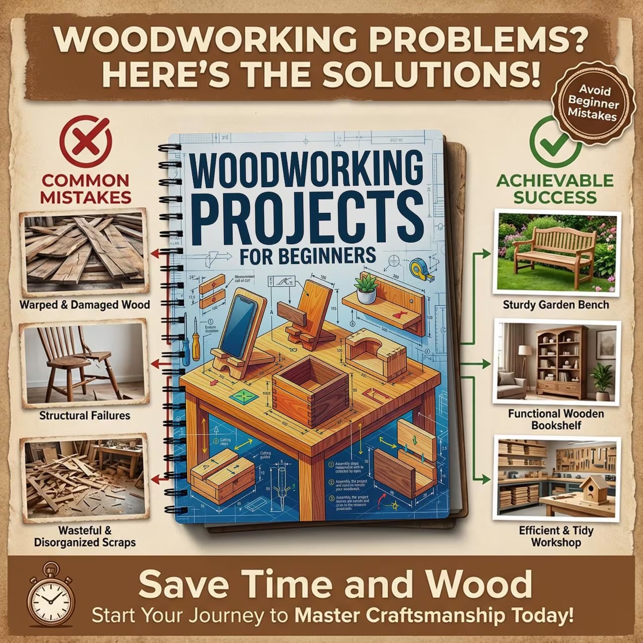 Easy Woodworking Plans for Beg - Woodworking Ideas For Adults recensione e prezzo