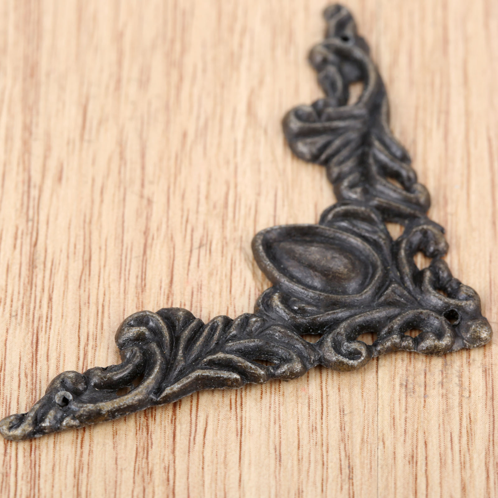 4Pcs Antique Bronze Decorative - Woodworking Box recensione e prezzo
