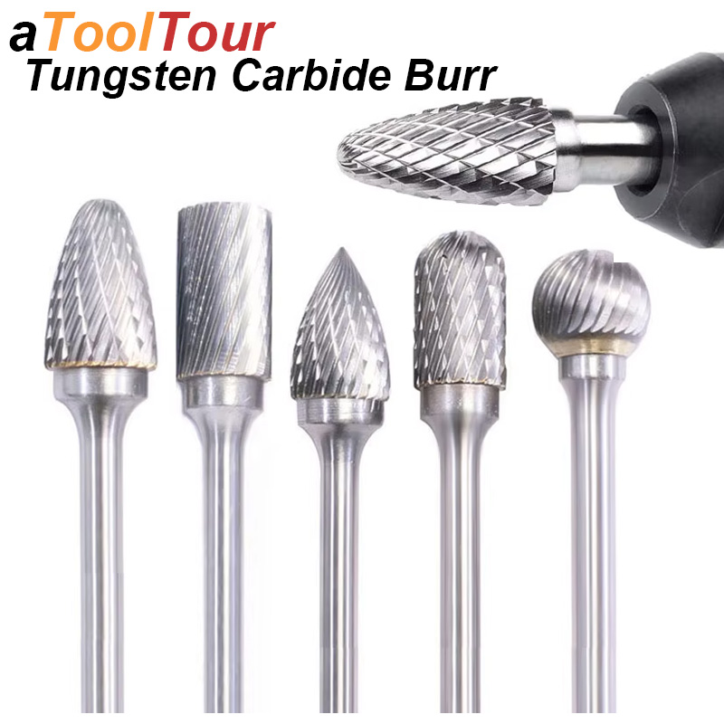 Tungsten Carbide Burrs Set 1/4 - Woodworking Rasps And Files recensione e prezzo