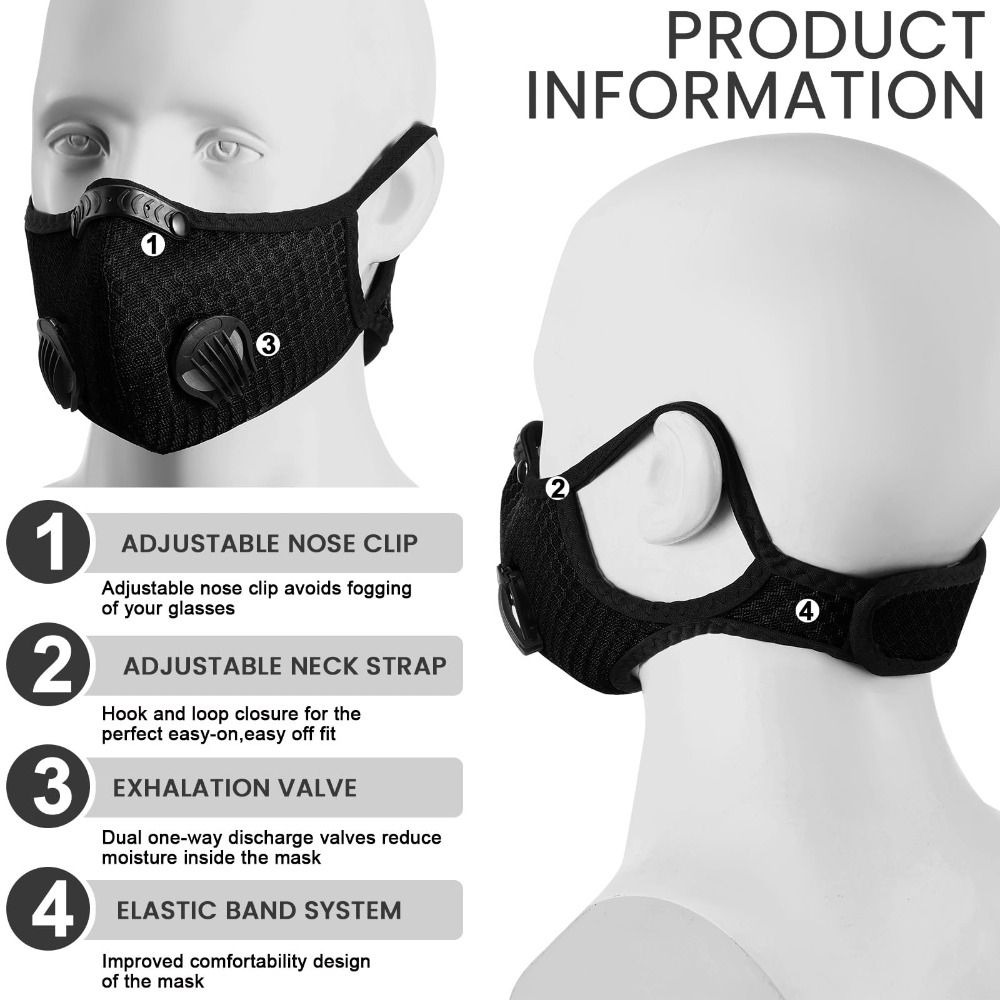 Breathable Ergonomic Dust Mask - Woodworking Mask recensione e prezzo