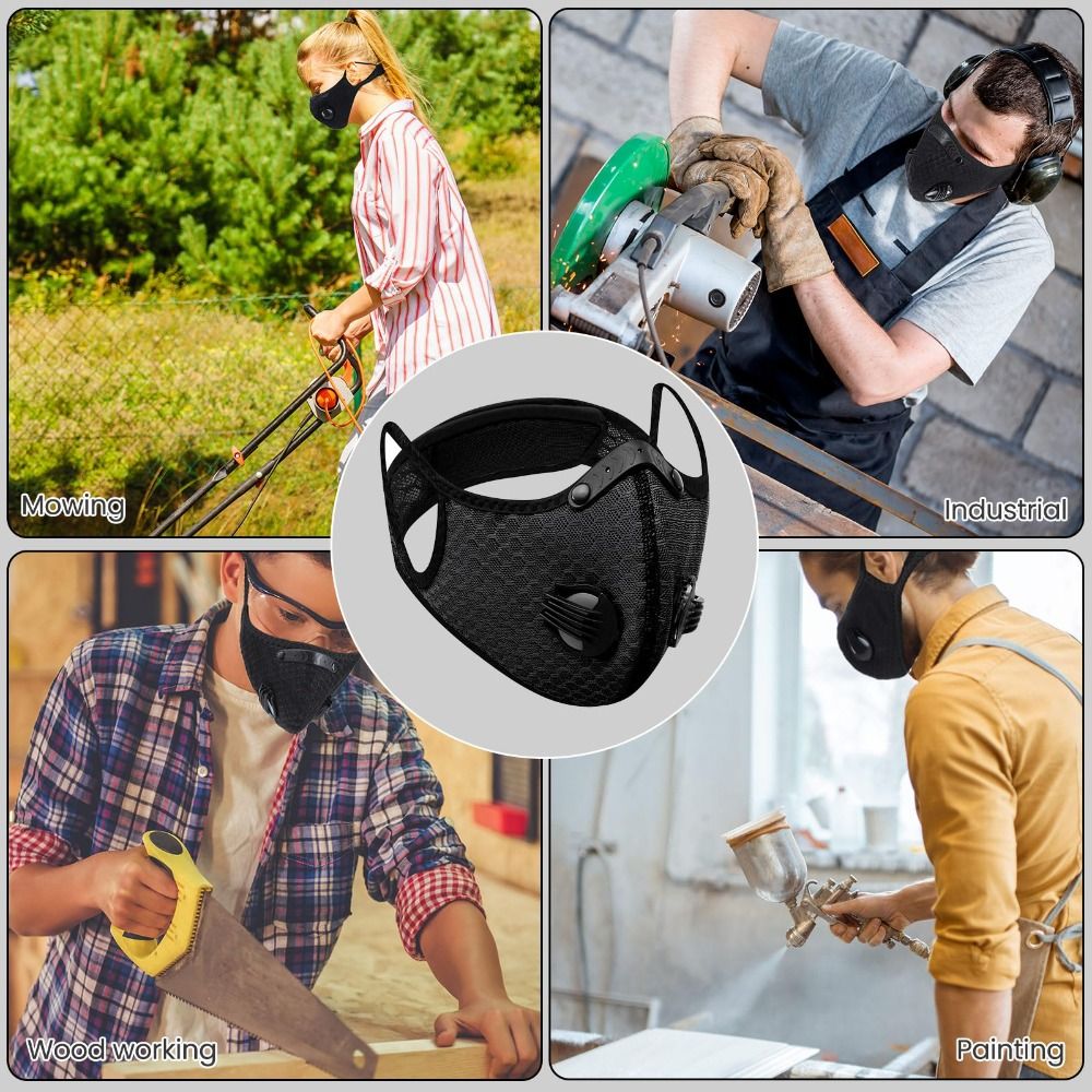 Breathable Ergonomic Dust Mask - Woodworking Mask recensione e prezzo