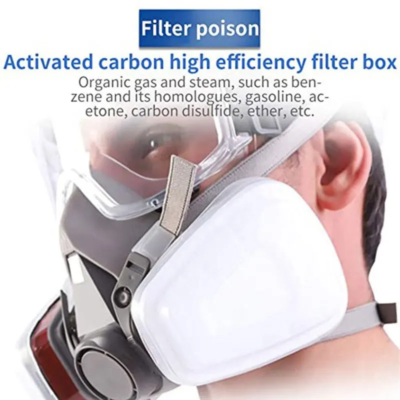 7in1 Gas Proof Half Face Mask  - Woodworking Mask recensione e prezzo