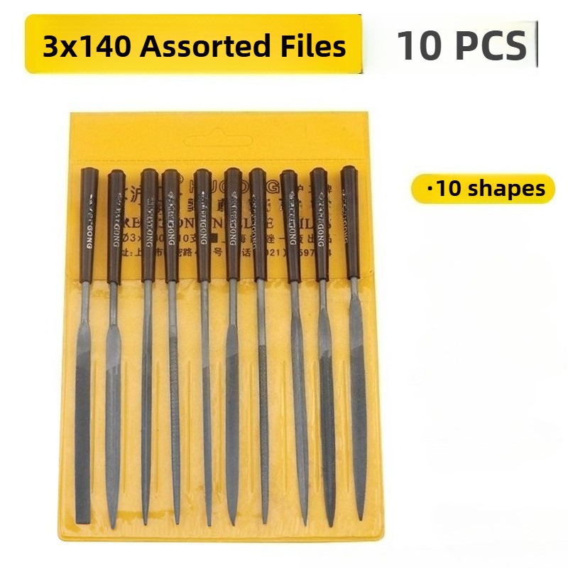 10pcs/set Metal Needle File Se - Woodworking Rasps And Files recensione e prezzo