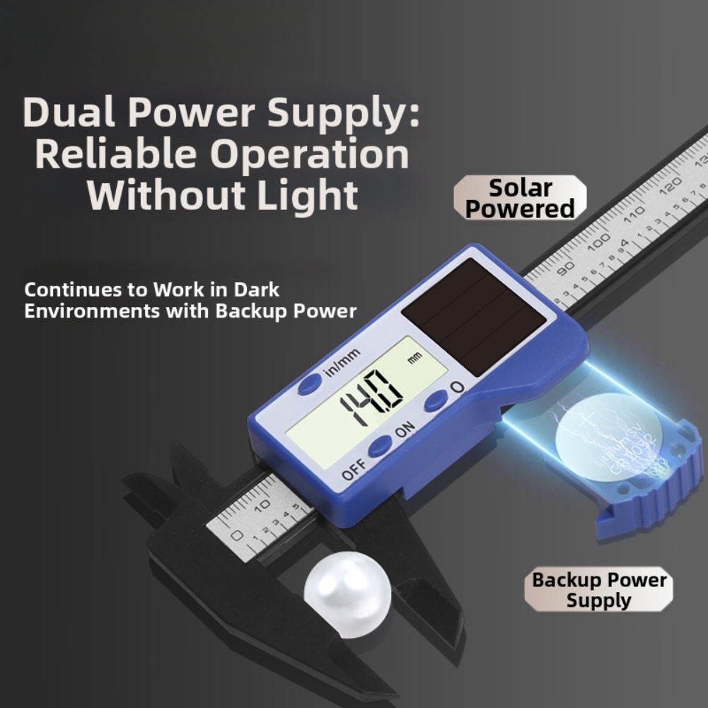 1pc Solar Powered Digital Vern - Woodworking Workshop Layout recensione e prezzo
