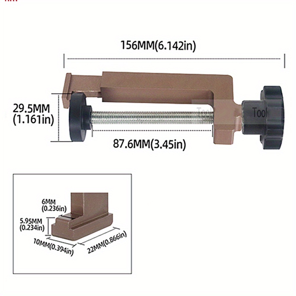 2Pcs G-Clip for Trimming Machi - Woodworking Z Clips recensione e prezzo