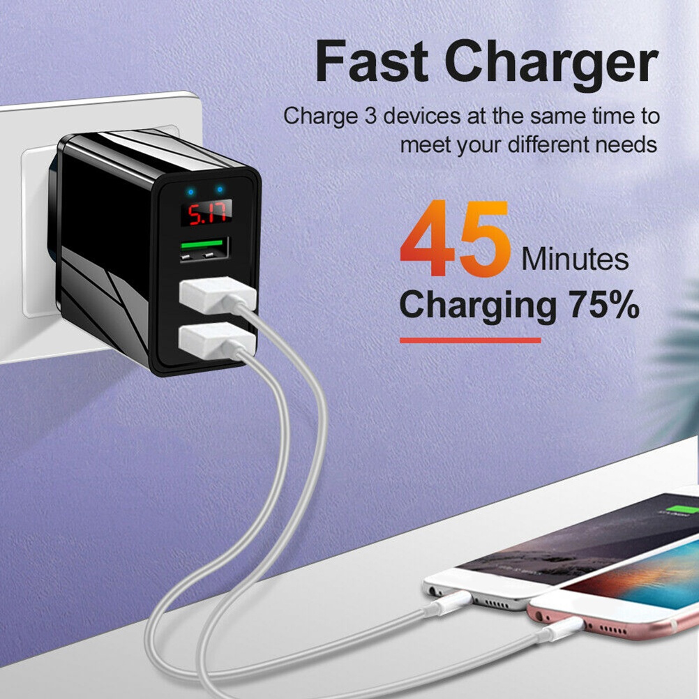 QC 3.0 Fast Quick Charger with - Woodworking Qc recensione e prezzo