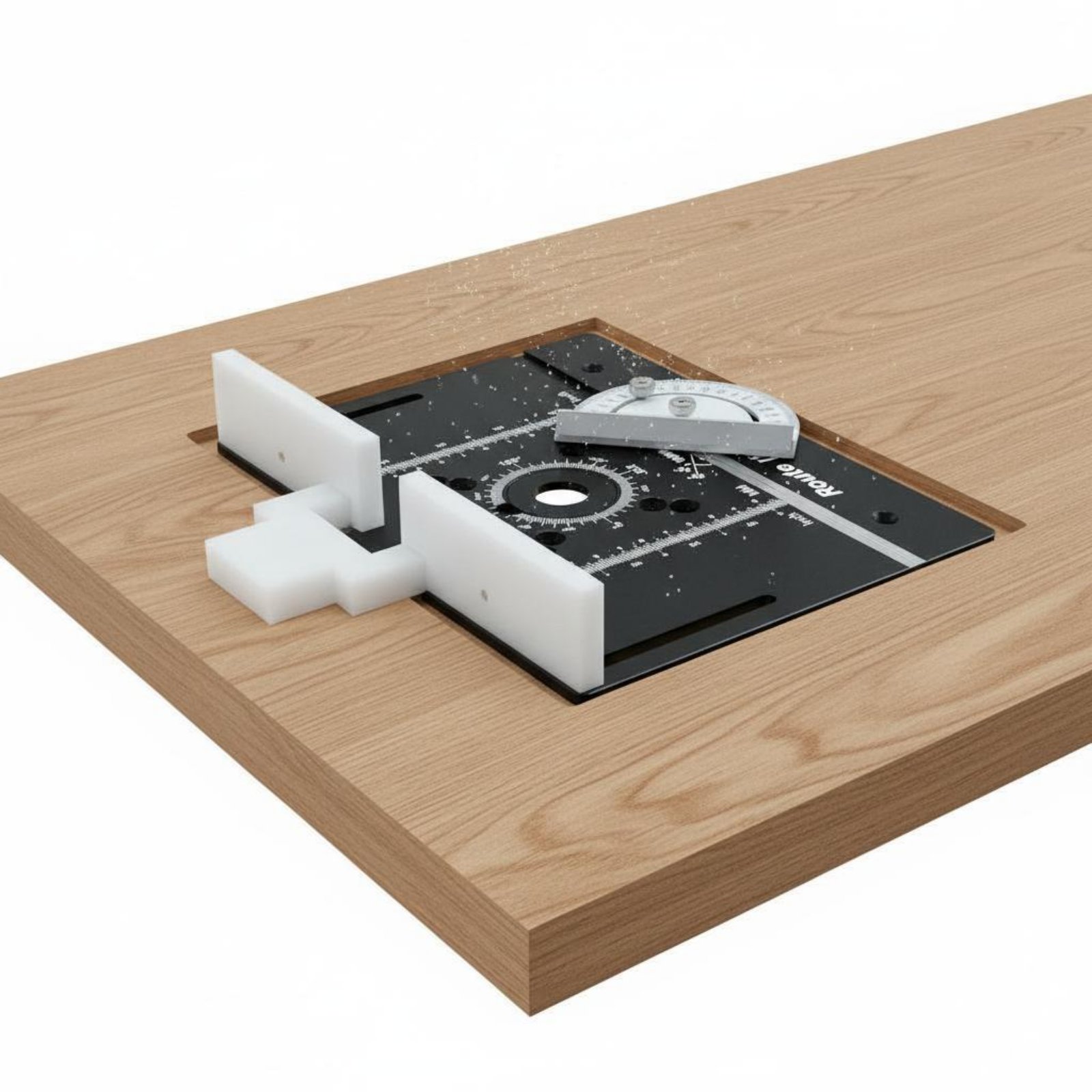 Aluminum Router Insert Plate L - Woodworking Router recensione e prezzo
