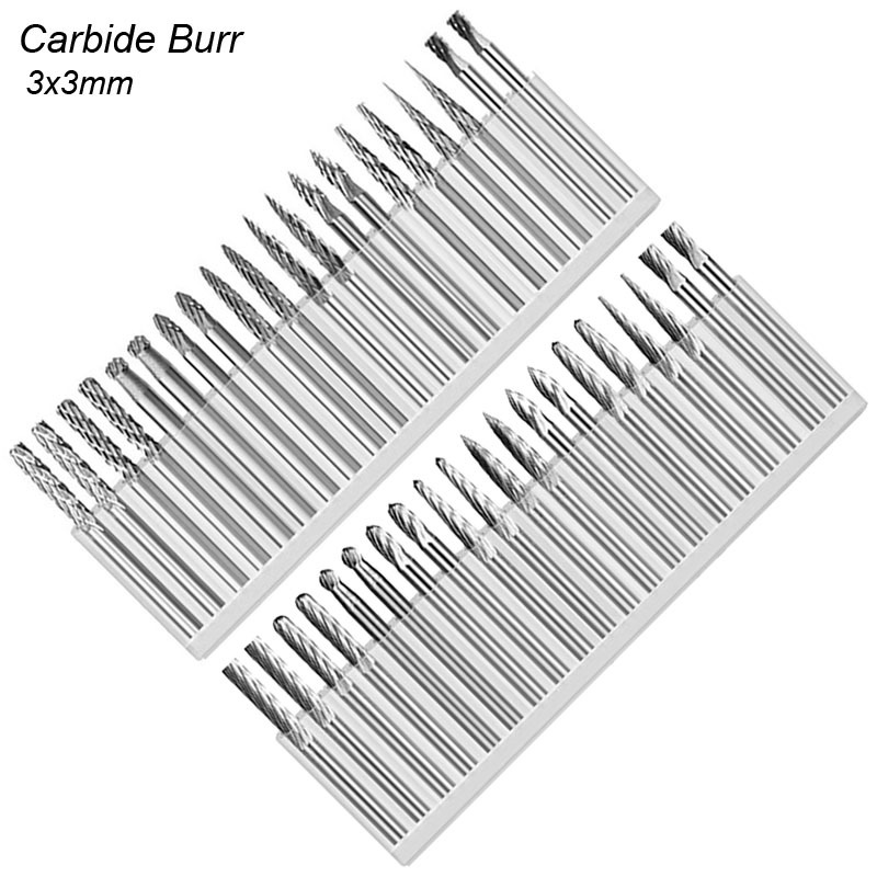 3mm Shank Tungsten Carbide Bur - Woodworking Rasps And Files recensione e prezzo