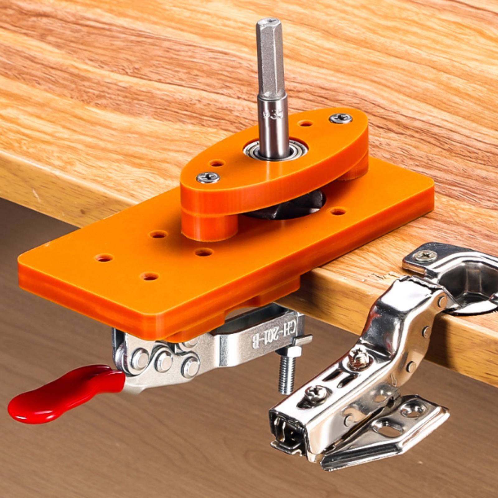 35mm Hinge Drilling Jig Long-L - Woodworking Jig recensione e prezzo