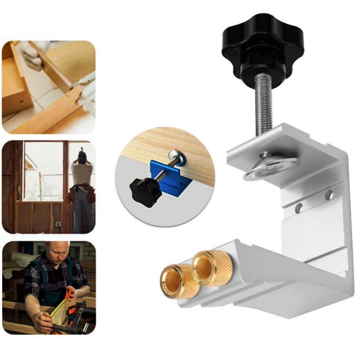 1 Set Pocket Hole Jig for Wood - Woodworking Jig recensione e prezzo