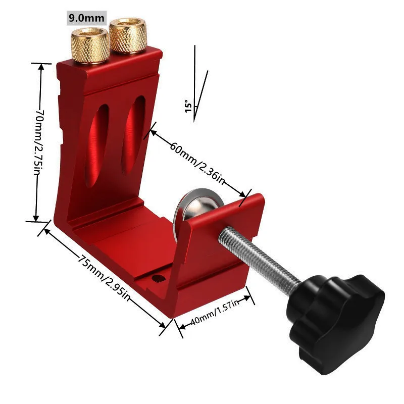 1 Set Pocket Hole Jig for Wood - Woodworking Jig recensione e prezzo