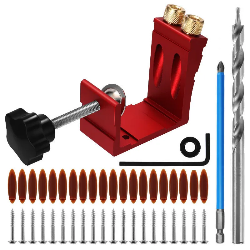 1 Set Pocket Hole Jig for Wood - Woodworking Jig recensione e prezzo
