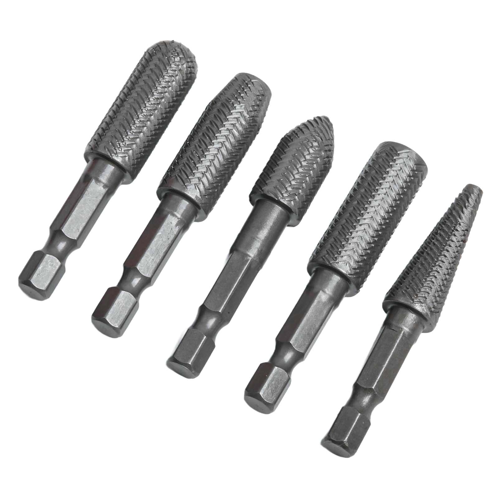 5Pcs Rotary Rasp 1/4inch Hex S - Woodworking Rasps And Files recensione e prezzo