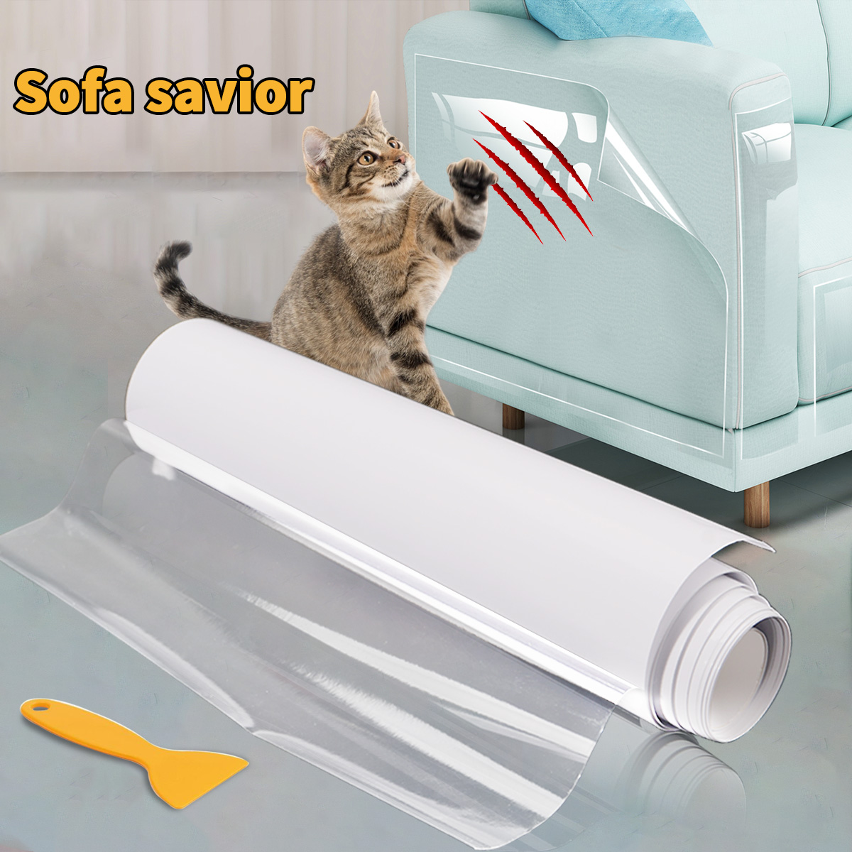 Transparent Self-Adhesive Cat  - Woodworking Mask recensione e prezzo