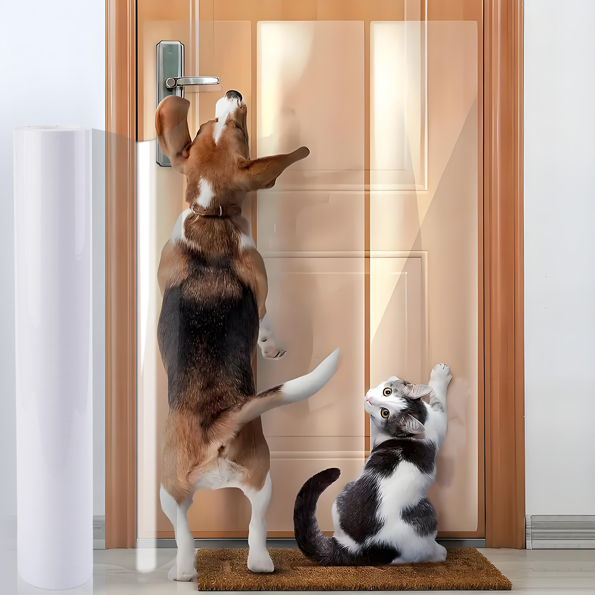 Transparent Self-Adhesive Cat  - Woodworking Mask recensione e prezzo