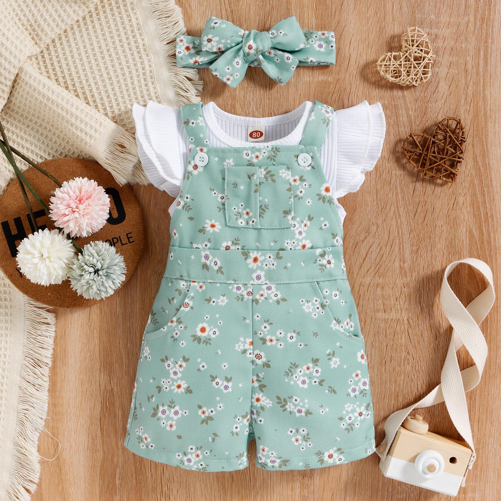 Girls' Sisters' Summer New Cot - Woodworking Overalls recensione e prezzo