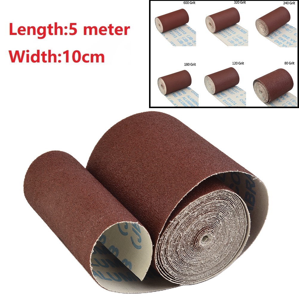 5M Sandpaper Emery Cloth Roll  - Woodworking Tools recensione e prezzo