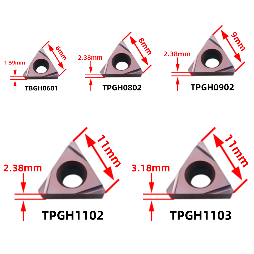 TPGH0602 TPGH0902 TCGT1102 TPG - Parting Tool Lathe recensione e prezzo