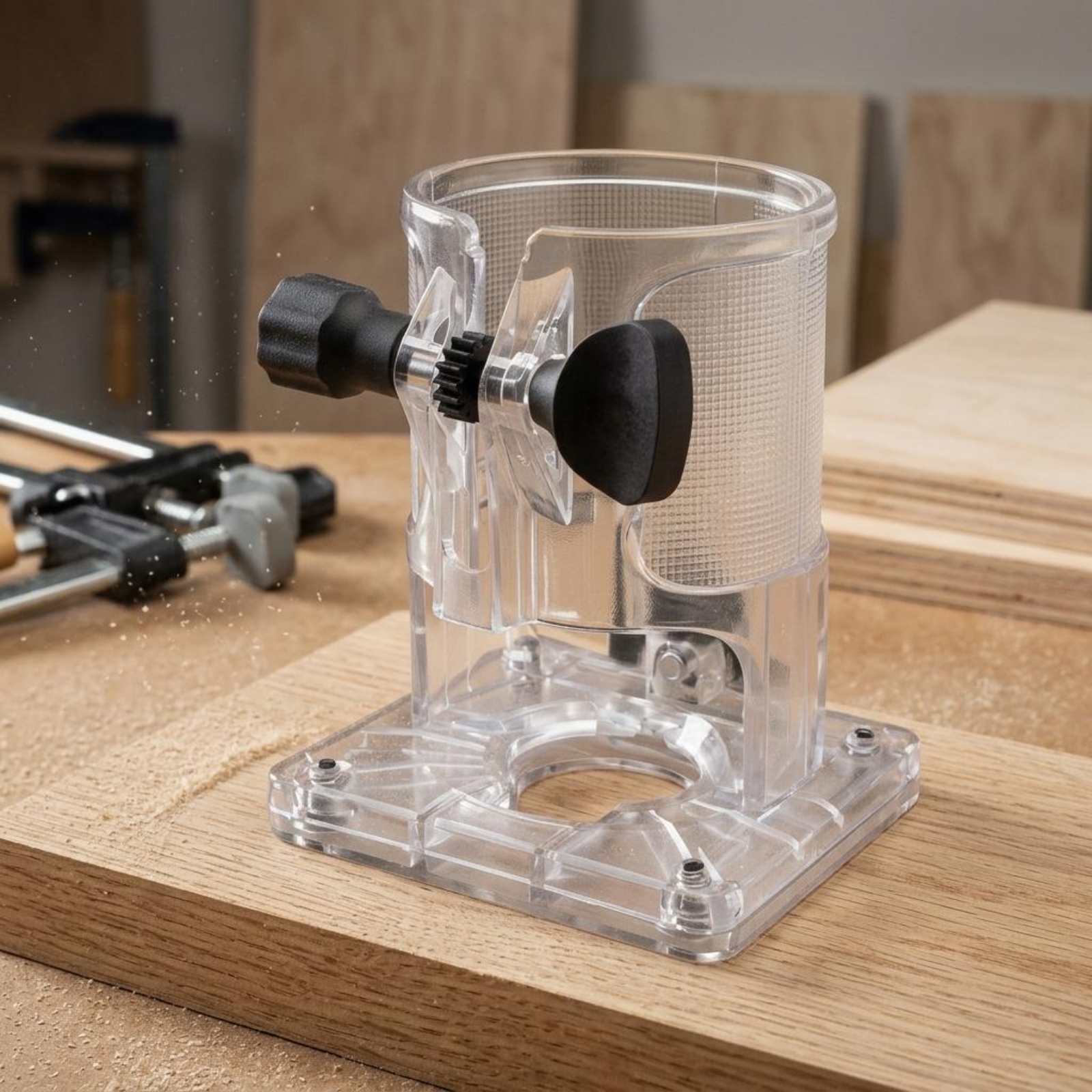Transparent Trimmer Router Gua - Woodworking Router recensione e prezzo