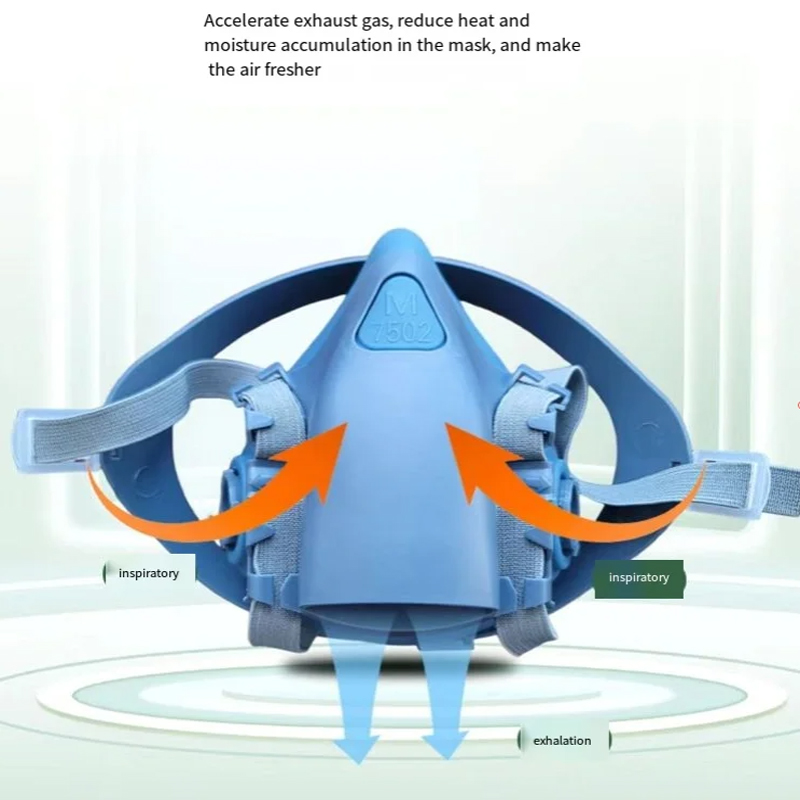 7502 Silicone Respirator Gas M - Woodworking Mask recensione e prezzo