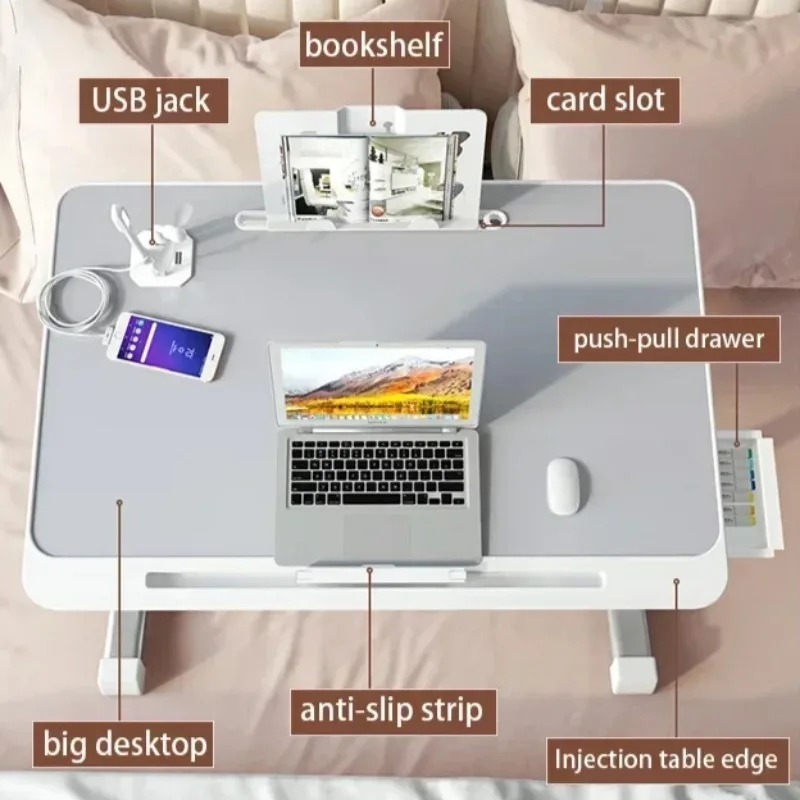 Laptop Bed Tray Table Adjustab - Woodworking School recensione e prezzo