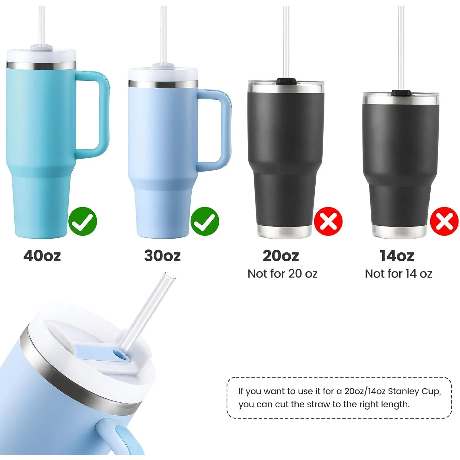 Replacement Straws for Stanley - Hand Plane Stanley recensione e prezzo