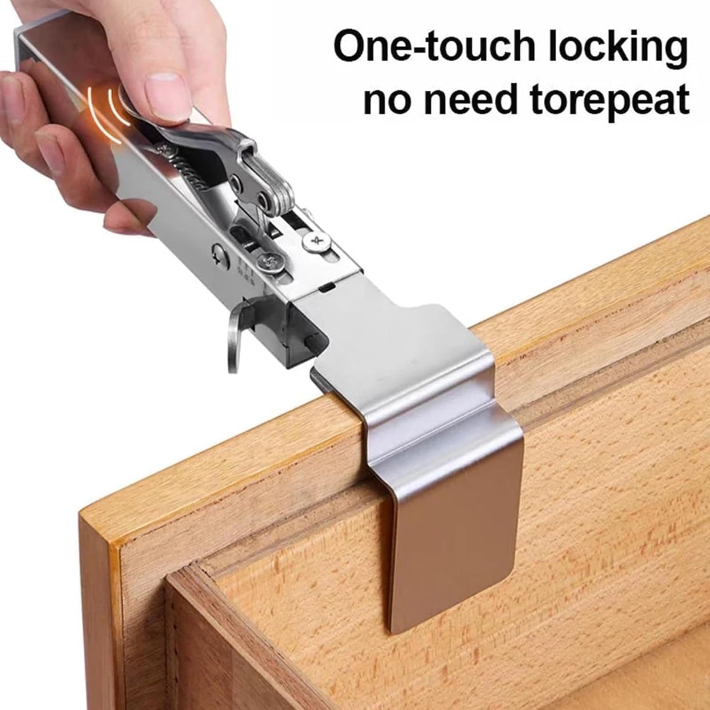 Quick-Install Drawer Front Ins - Woodworking Z Clips recensione e prezzo
