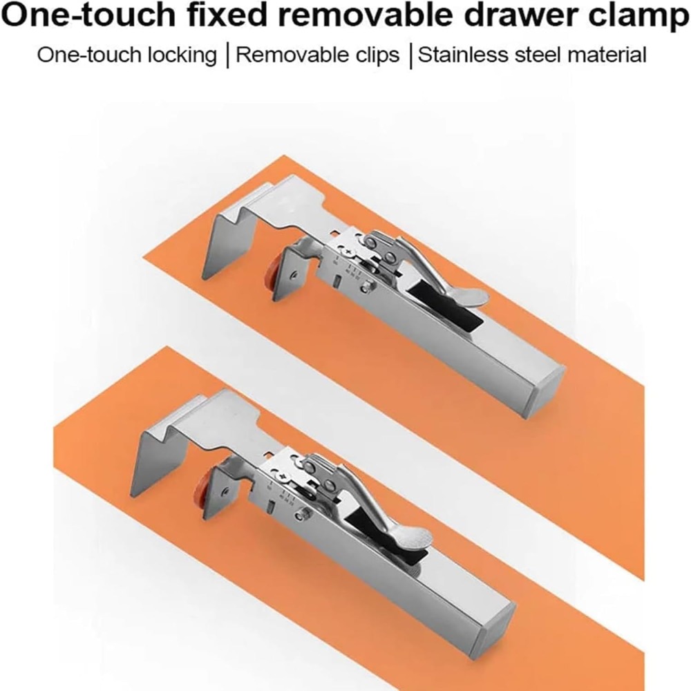 Quick-Install Drawer Front Ins - Woodworking Z Clips recensione e prezzo