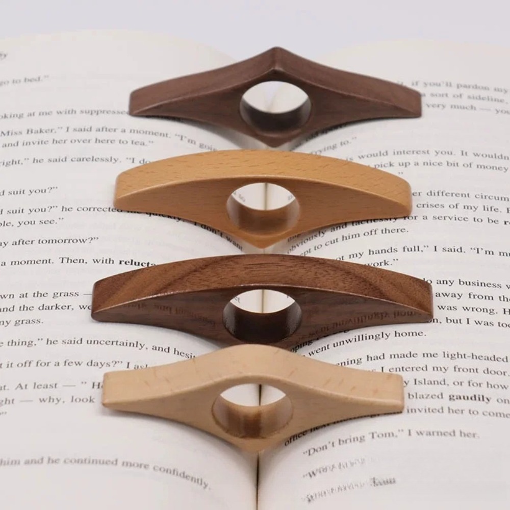Solid Wood Thumb Book Support  - Woodworking School recensione e prezzo