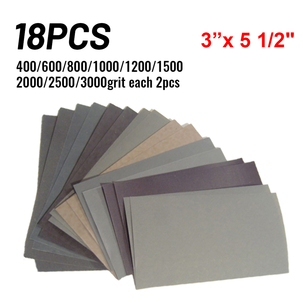18pc Sandpaper 400-3000grit Sa - Woodworking Tools recensione e prezzo