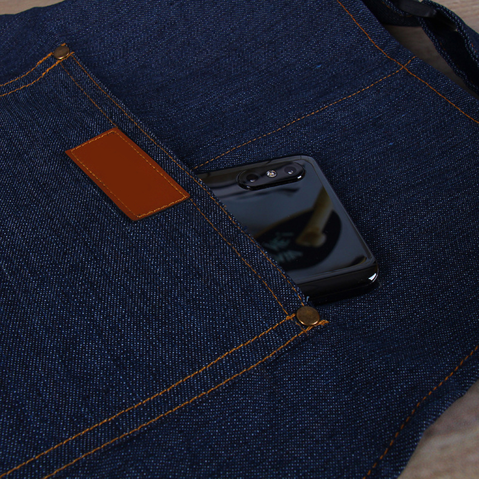 Adjustable Denim Split Leg Apr - Woodworking Overalls recensione e prezzo