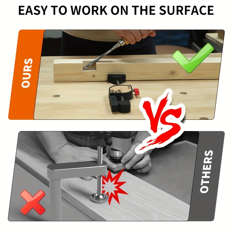 Workbench Dog Holes Set, 19/20 - Woodworking Z Clips recensione e prezzo