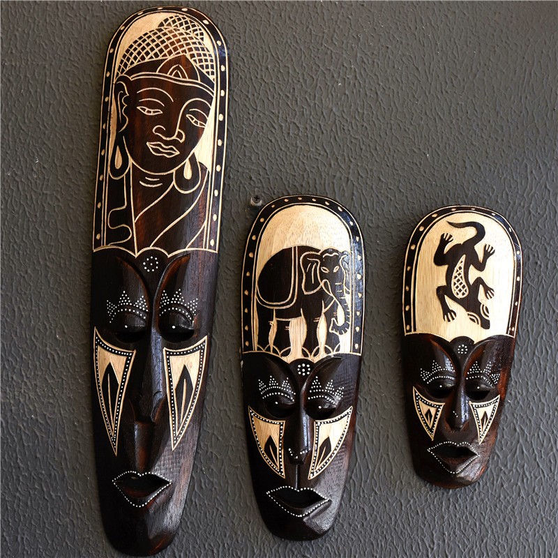 Wood Carving Handicrafts Masks - Woodworking Mask recensione e prezzo