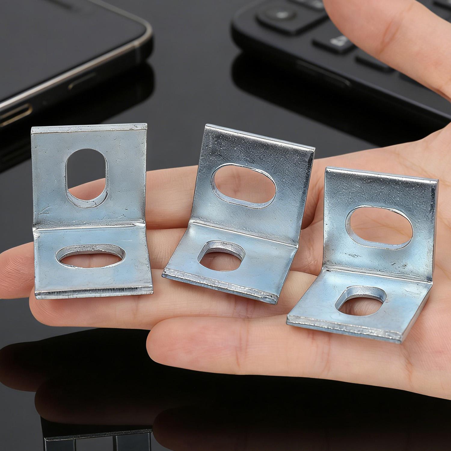 1/4Pcs Corner Bracket Adjustab - Woodworking Z Clips recensione e prezzo
