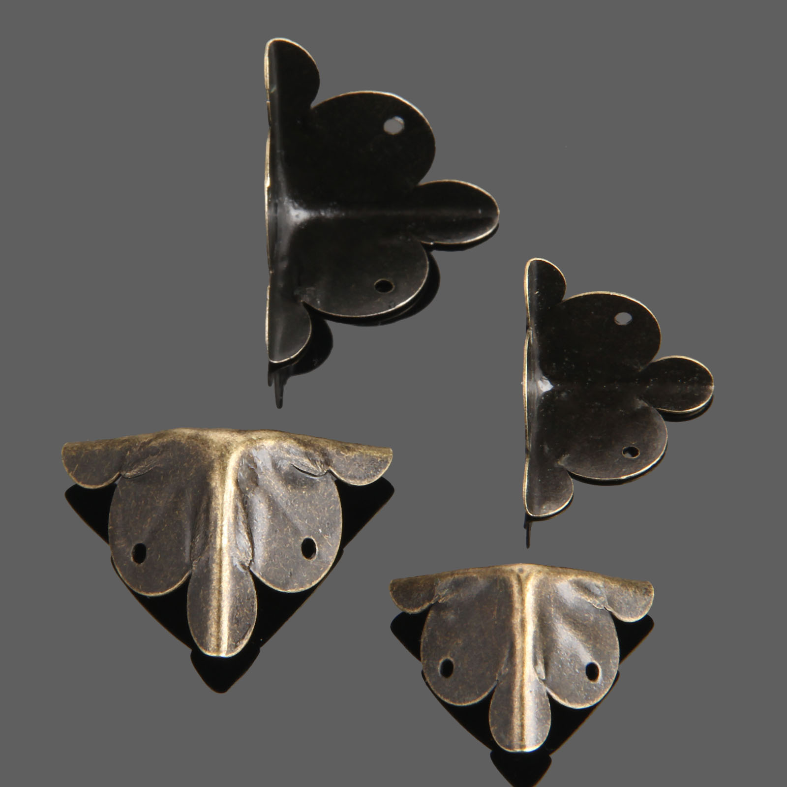 4Pcs Antique Corner Bracket Je - Woodworking Box recensione e prezzo