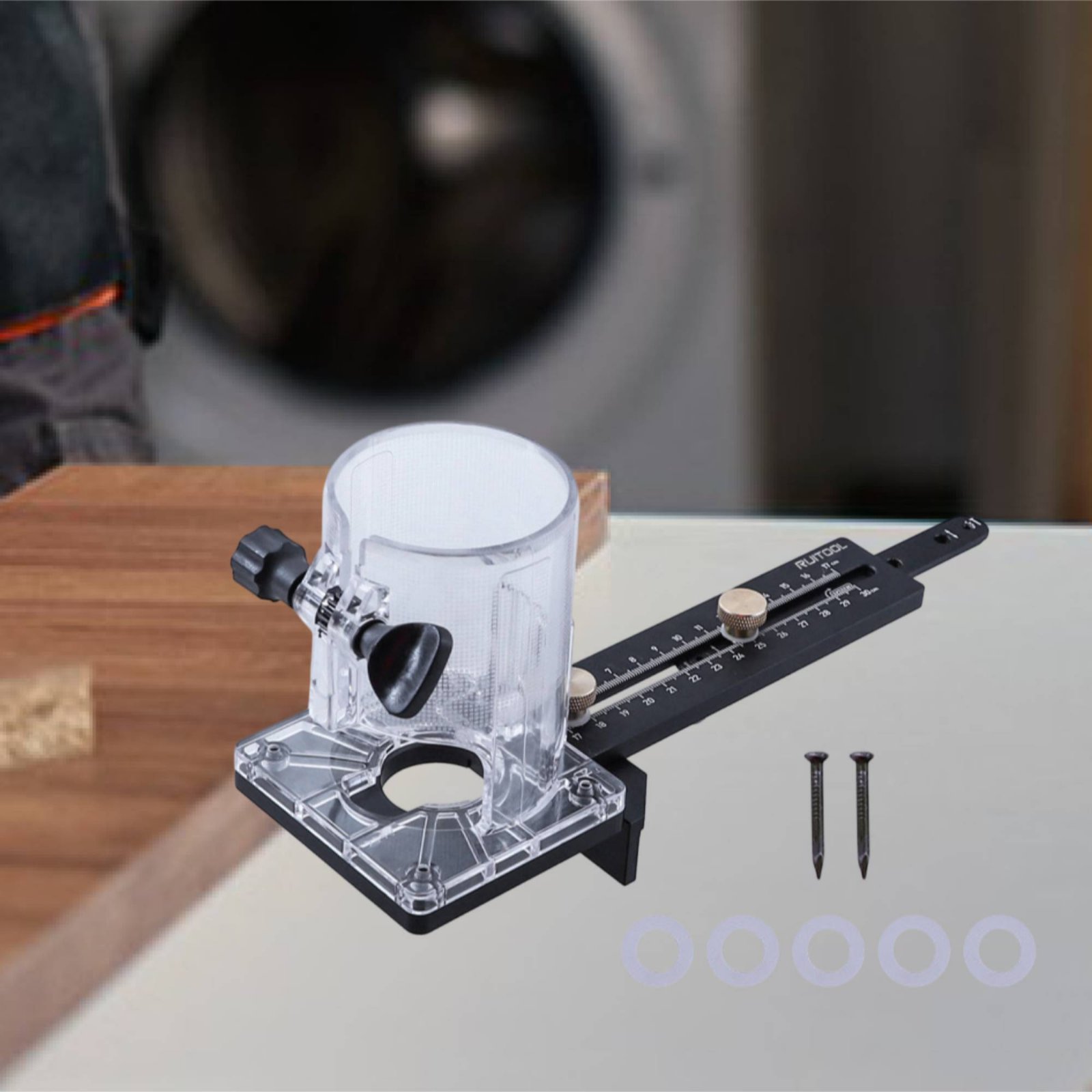 Router Circle Cutting Jig Mult - Woodworking Jig recensione e prezzo