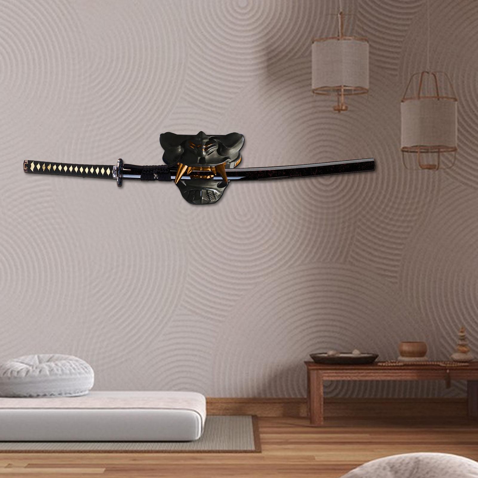 Wall Mount Wooden Sword Stand  - Woodworking Mask recensione e prezzo