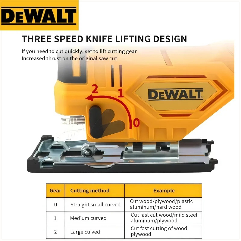 Dewalt Brushless Curve Saw 300 - Woodworking Jig recensione e prezzo