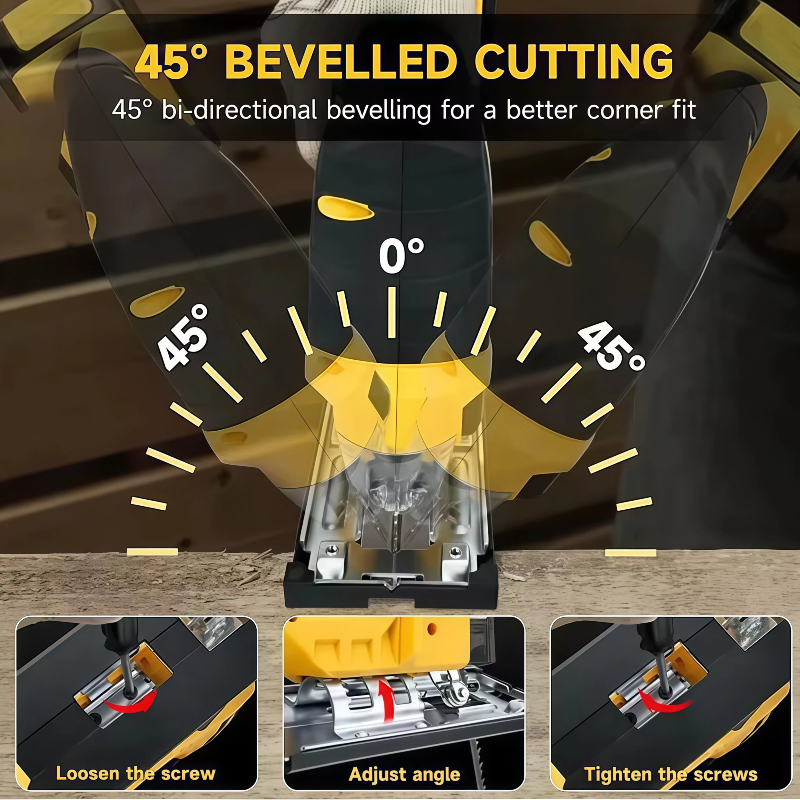 Dewalt Brushless Curve Saw 300 - Woodworking Jig recensione e prezzo